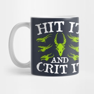 Hit it and Crit it Mug